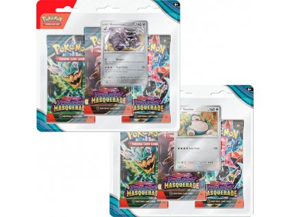 pokemon tcg scarlet violet 6 twilight masquerade 3 pack blister booster pack zberatelske karty