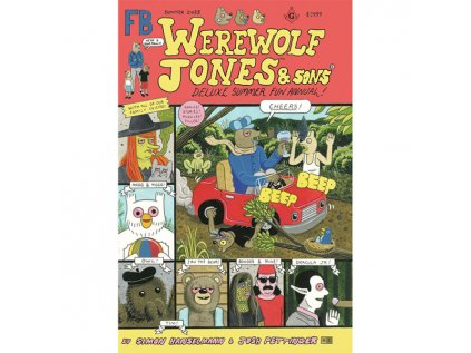 werewolf jones sons deluxe summer fun annual komiks 9781683967712 1