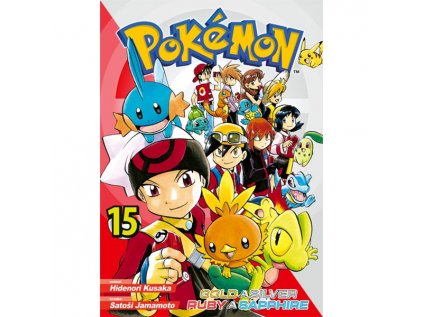 pokemon 15 gold a silver ruby a sapphire manga komiks pre deti 9788076795167 1