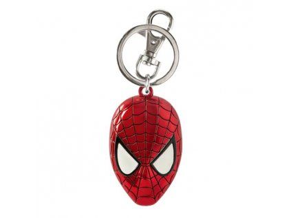 Marvel Spider-Man Head Kľúčenka Kovová