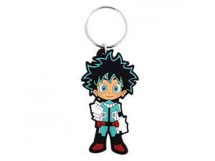 my hero academia deku rubber keychain klucenka 5050293388809 1