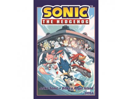 sonic the hedgehog jezko sonic 3 bitka o angel island komiks 9788025257784 1