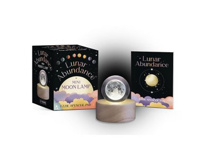lunar abundance mini moon lamp miniature editions 9780762486588