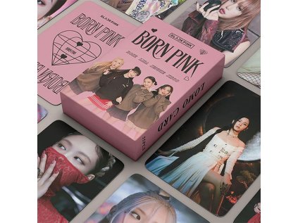 blackpink born pink holograficke lomo cards 55 ks zberatelske karty k pop 1