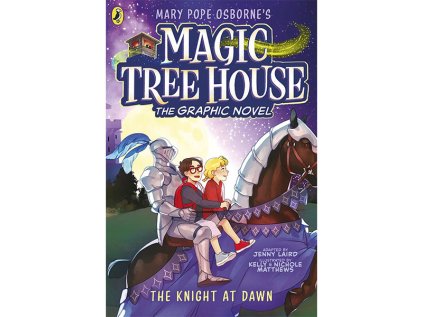 magic tree house the knight at dawn a graphic novel komiks 9780241712023 1