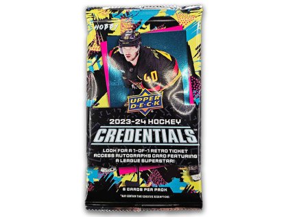Hokejové karty Upper Deck 2023/2024 Credentials Hobby