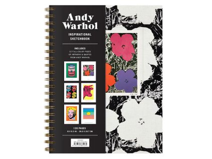 andy warhol inspirational sketchbook zapisnik 9780735381285 1