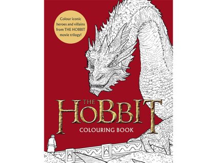 hobbit movie trilogy colouring book omalovanky 9780008713560