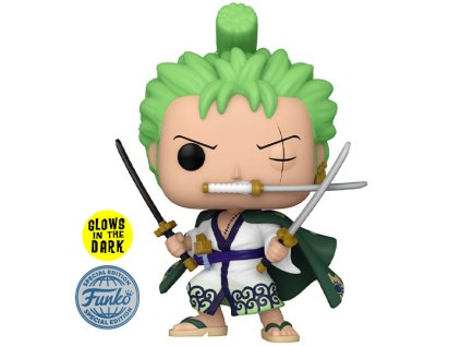 funko pop one piece roronoa zoro glows in the dark special edition 923 figurka 889698821643 1
