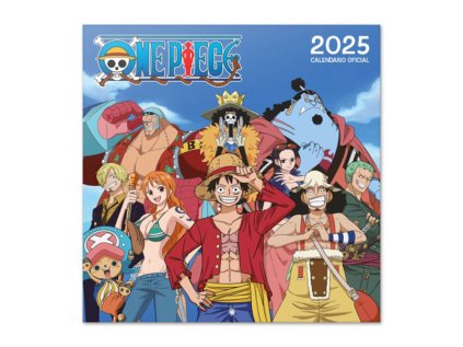 one piece 2025 calendar 30 x 30 cm 8435747805281 1