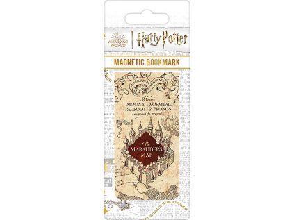 Harry Potter The Marauder’S Map Magnetic Bookmarks