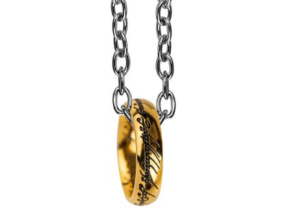 lord of the rings necklace with pendant the one ring 4895205611191 1