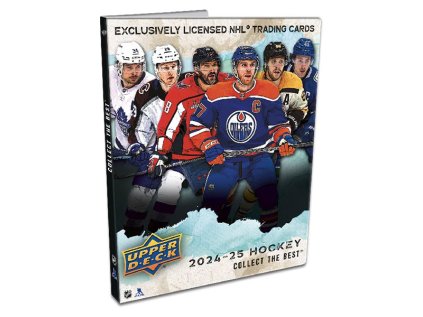 album upper deck 2024 2025 hockey series 1 starter kit a4 1 balicek kariet 053334657297