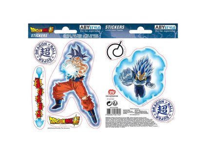 dragon ball super nalepky goku vegeta 2 pack 16 x 11cm 3665361061182 1