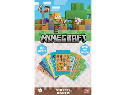 Minecraft Nálepky Sada 800 ks Stickers