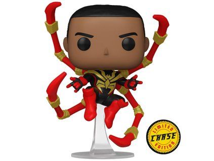 Funko POP! Marvel Spider-Man Comics: Miles Morales Iron Spider Limited Chase Edition