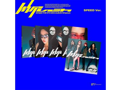 aespa 5th mini album whiplash speed ver 8804775451881
