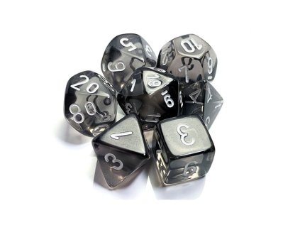 sada kociek na rpg chessex smoke translucent 7 ks 23078 1