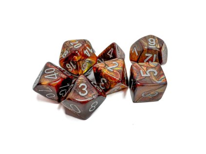 sada kociek na rpg chessex gold silver lustrous 7 ks 27493 1