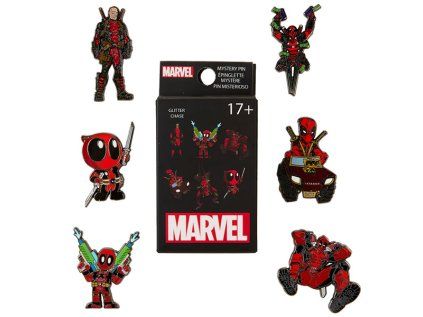 Marvel Deadpool Enamel Pin Blind Box Odznak kovový