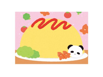 yummy panda sticky memo omurice 8809653809372 1