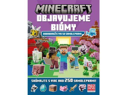 Minecraft: Objavujeme biómy so samolepkami
