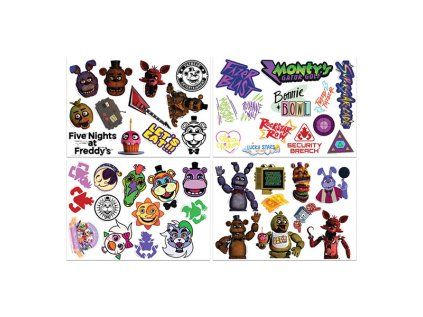 Five Nights at Freddy's Tech Sticker Pack Nálepky Sada