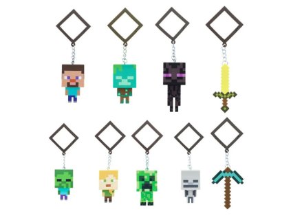 Minecraft Backpack Buddies Kľúčenka