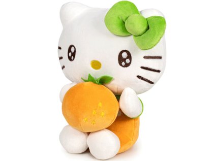 Hello Kitty Plush Figure With Orange 22 cm