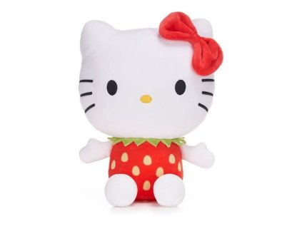 hello kitty plush figure strawberry 25 cm plysova postavicka 8425611346361