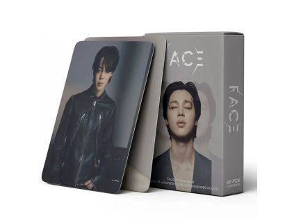 bts jimin face lomo cards 55 ks zberatelske karty 1