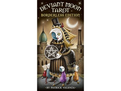 deviant moon tarot borderless edition tarotove karty 9781572817715