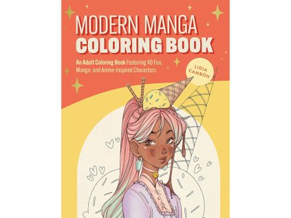 Modern Manga Coloring Book