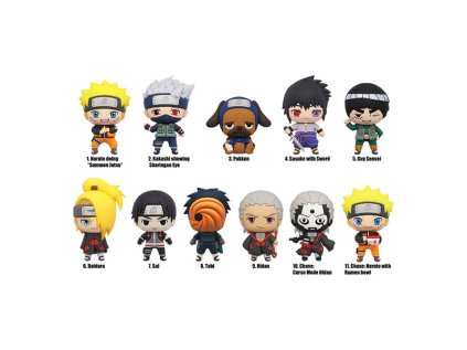 naruto shippuden 3d pvc bag clips series 3 privesok 077764705250 1