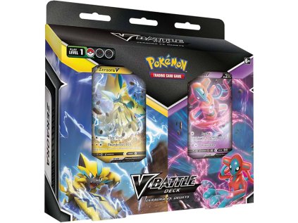 pokemon tcg v battle deck bundle box zeraora vs deoxys 0820650850875