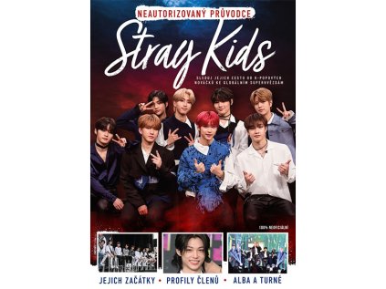 stray kids neautorizovany pruvodce kniha 9788026452805 1