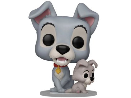 funko pop lady and the tramp tramp with puppy 70th anniversary figurka 889698835695 1