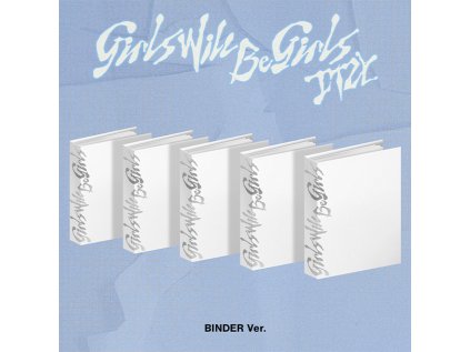 itzy girls will be girls binder version k pop album 8809954227585 1