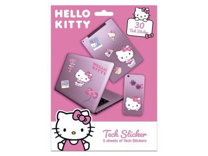 Hello Kitty Nálepky Tech Stickers Sada