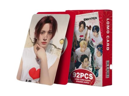 enhypen romance untold holograficke lomo cards 92 ks zberatelske karty 1
