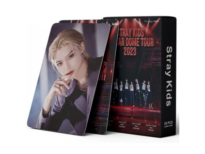 stray kids 5 star dome tour 2023 holograficke lomo cards 55 ks zberatelske karty 1