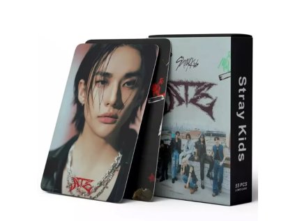 stray kids ate holograficke lomo cards 55 ks zberatelske karty 1