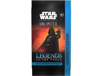star wars unlimited tcg legends of the force carbonite booster pack swu 05 zberatelske karty 841333129965