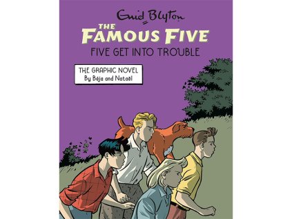 famous five graphic novel five get into trouble komiks pre deti 9781444981766