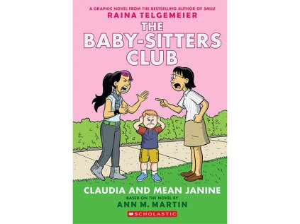 baby sitters club 4 claudia and mean janine a graphic novel komiks pre deti 9780545886222