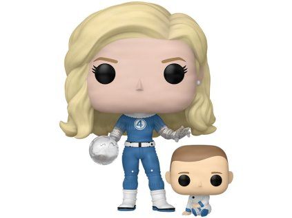 Funko POP! Fantastic Four First Steps: Invisible Woman & Franklin