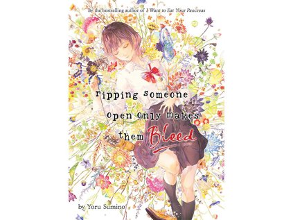 ripping someone open only makes them bleed light novel kniha 9798891602717