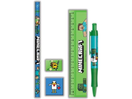 minecraft stationery set sada pisacich potrieb 5407009691287 1
