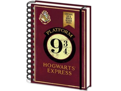 harry potter platform 9 3 4 zapisnik a5 strunovy 5051265740120 1