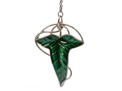 Lord of the Rings Lorien Leaf 3D Kľúčenka kovová